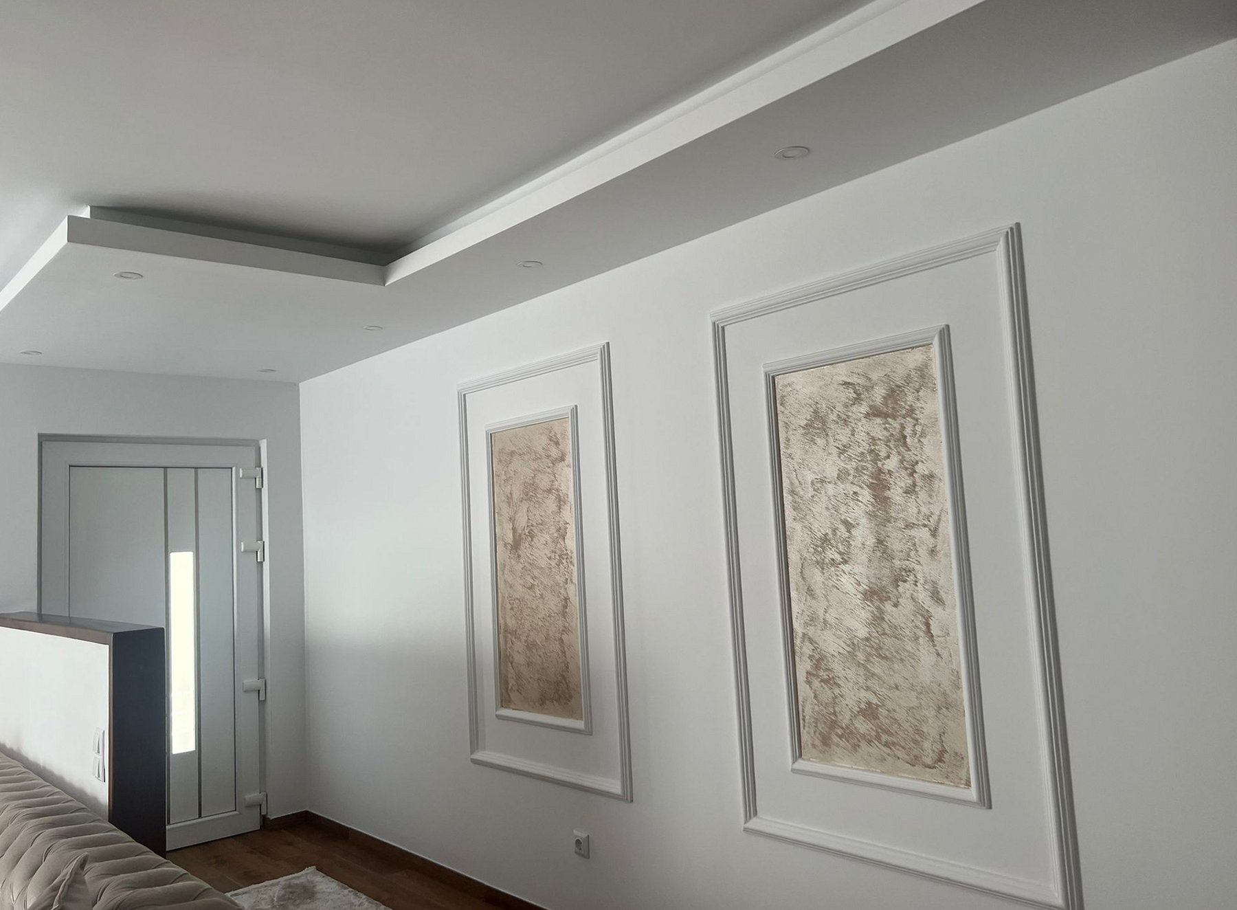 Artisans rénovation famille Demiri DEM BAT à Grand-Lancy Genève, moulures et stucs décoratifs